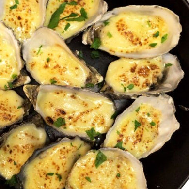 Large Oyster Mornay (Half Dozen) (UNCOOKED)